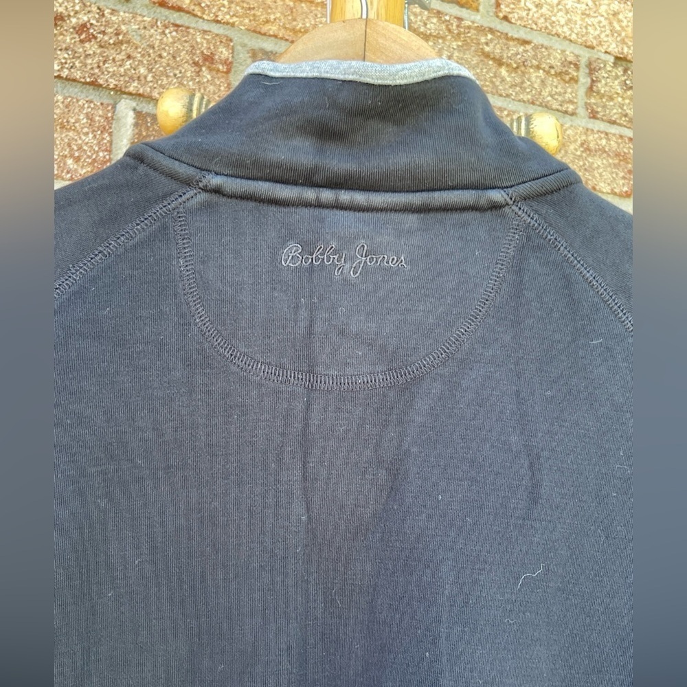 Bobby Jones men's sweater size XL Dark Black - Picture 4 of 9